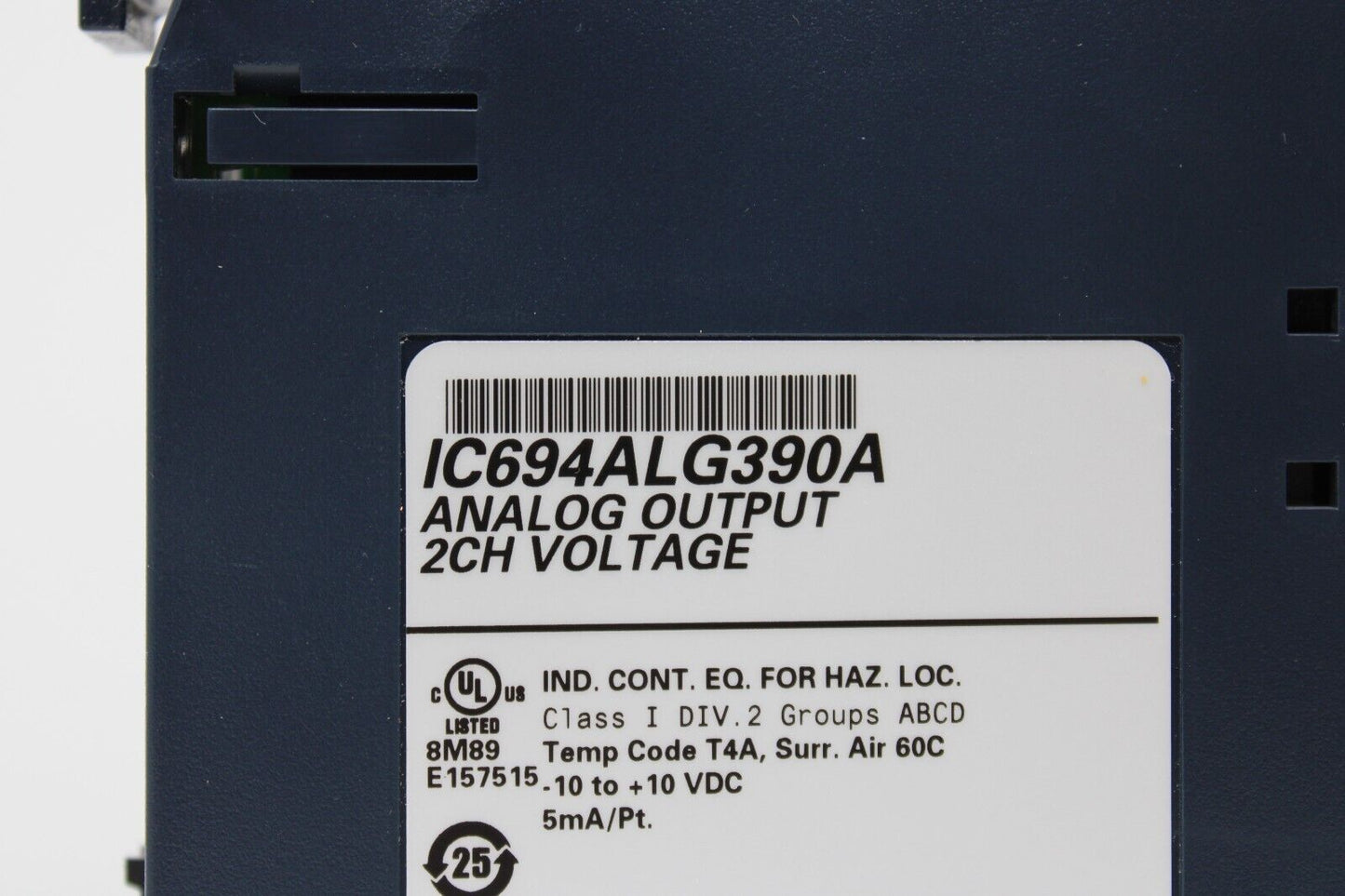 used GE Fanuc IC694ALG390A Analog Output - GE FANUC