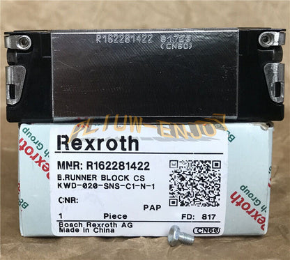 new 1x R162281422 Rexroth RUNNER BLOCK BLOCK BALL BEARING - REXROTH