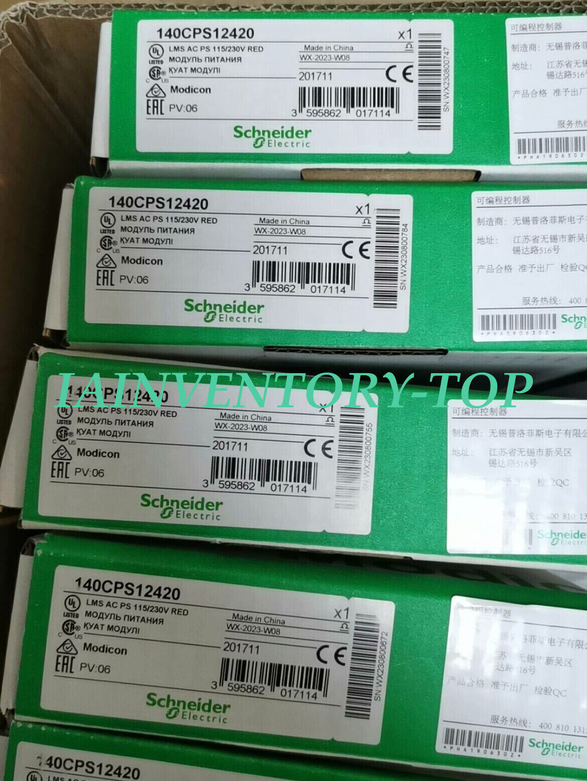 1PC New Schneider 140CPS12420 - SCHNEIDER
