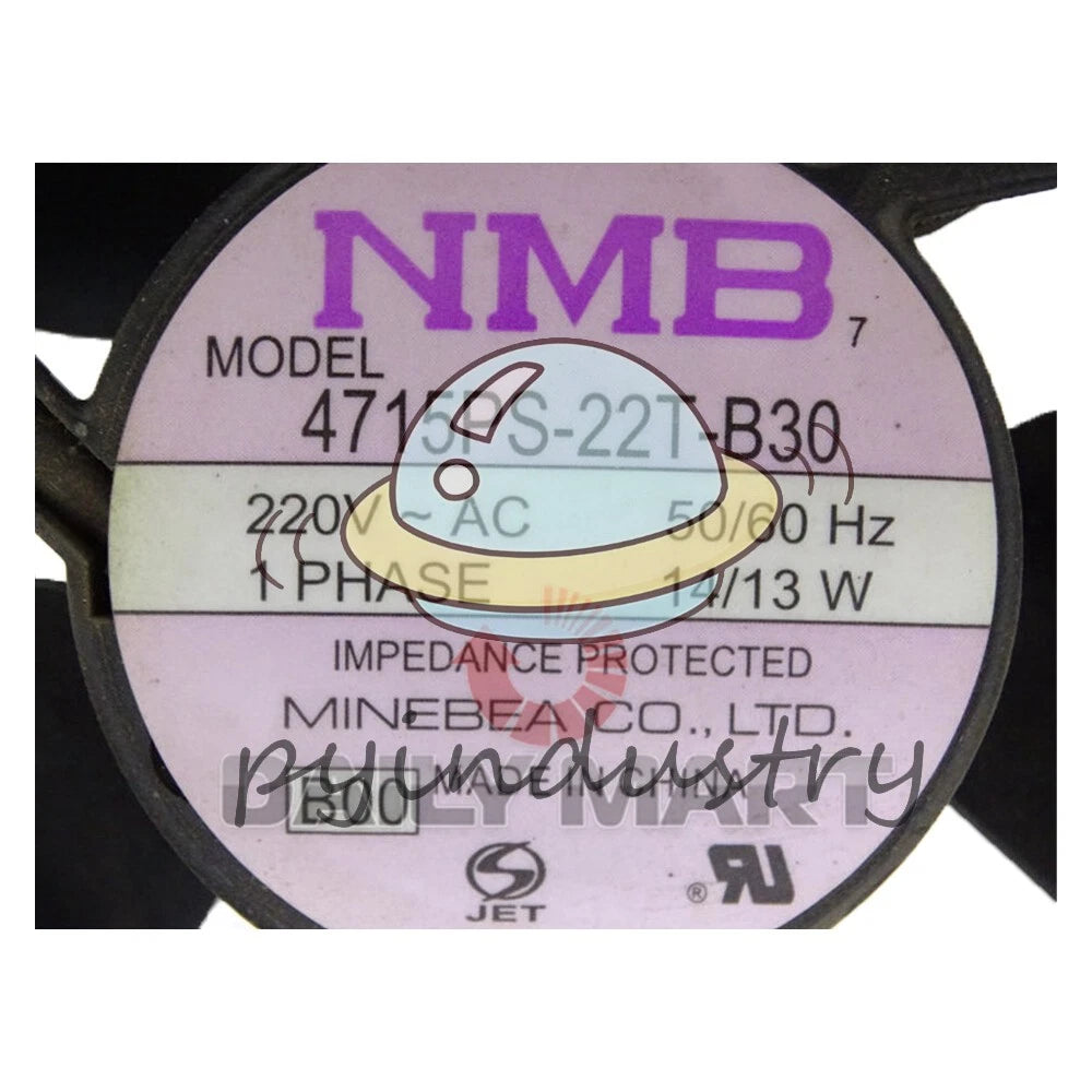 NMB 4715PS-22T-B30 Axial Fan AC 220V 14/13W