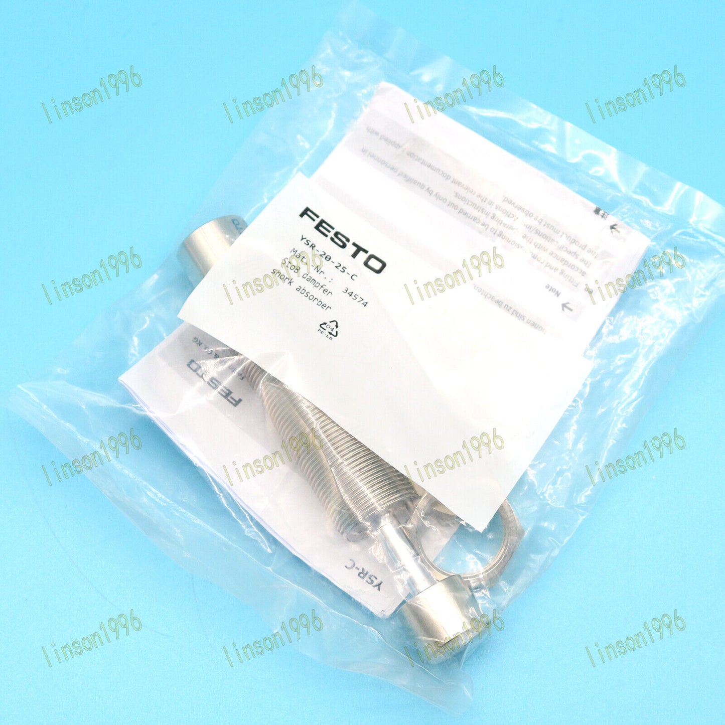 Festo Shock Absorber YSR-20-25-C 34574 Fast – Fast Acting Shock Absorber - FESTO