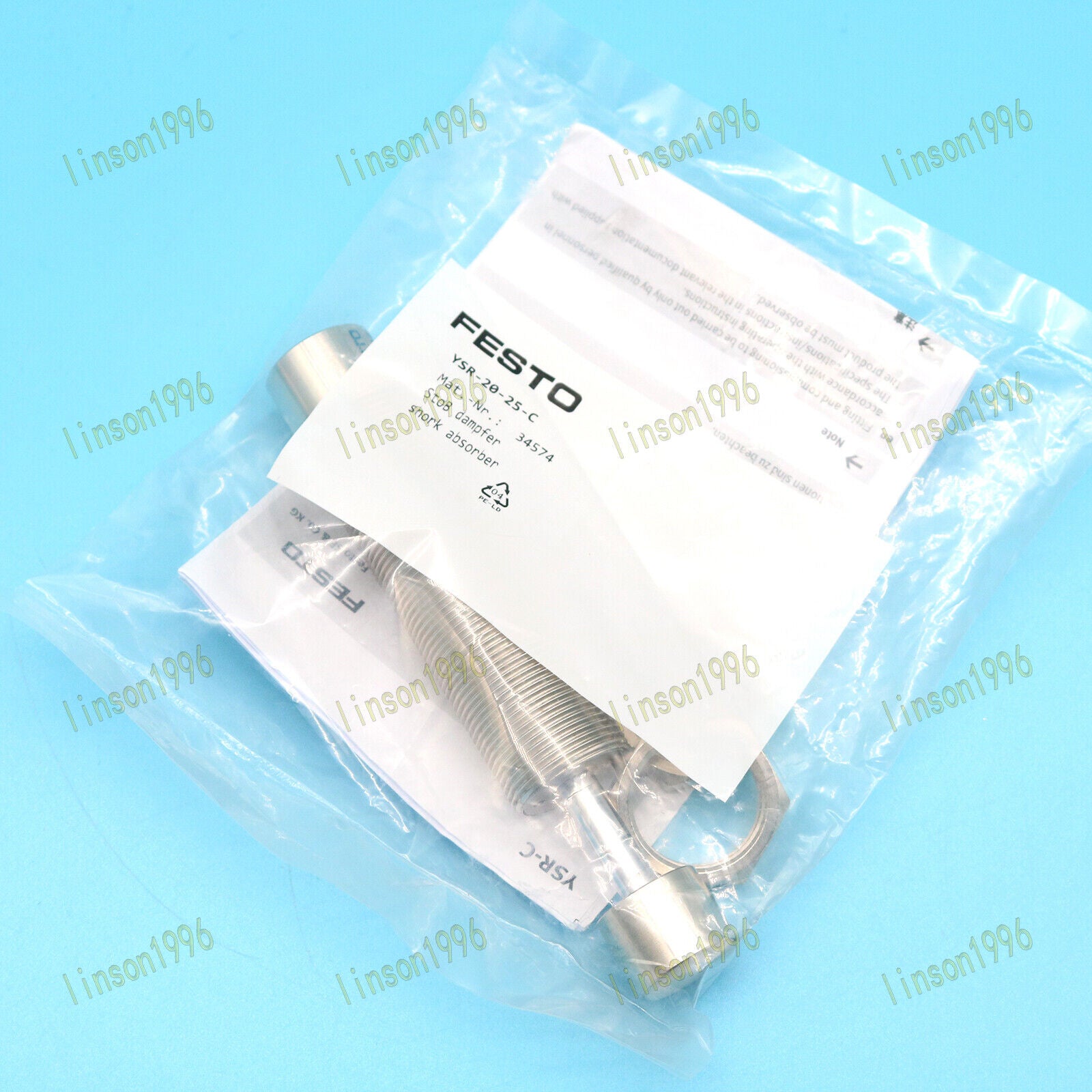 Festo Shock Absorber YSR-20-25-C 34574 Fast – Fast Acting Shock Absorber - FESTO