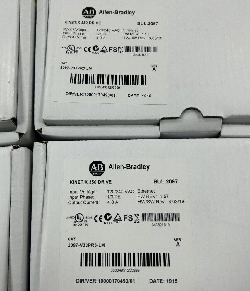 Allen-Bradley Kinetix 350 Servo Drive - 2097-V33PR3 - ALLEN-BRADLEY