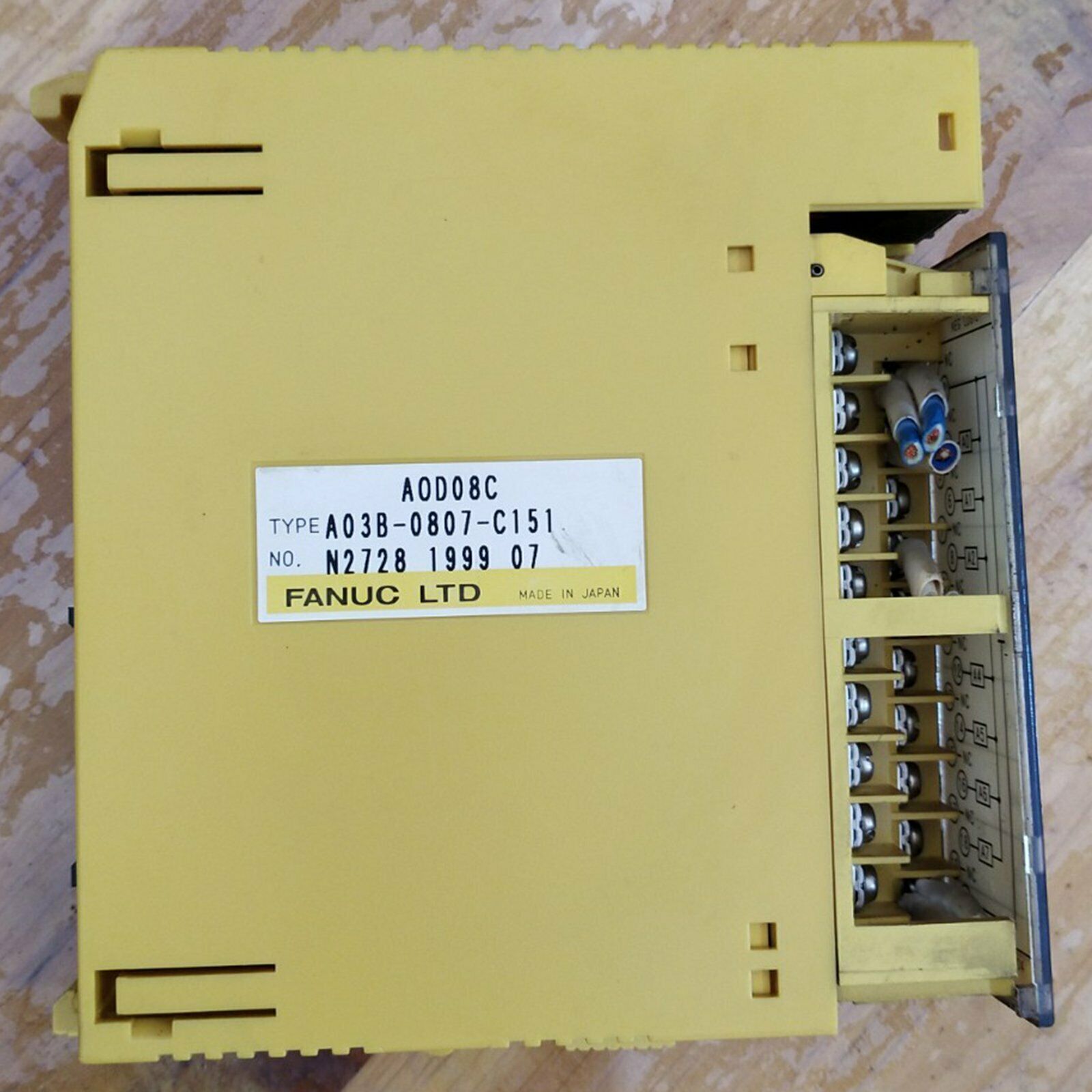 used One For Fanuc A03B-0807-C151 IO module Tested in Good Condition - KOEED