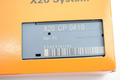 Brand new X20CP0410 B&R Module - B&R