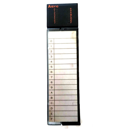 MITSUBISHI A1SY10 Output Module 16-Point 2AMP Relay 240VAC 24VDC - MITSUBISHI