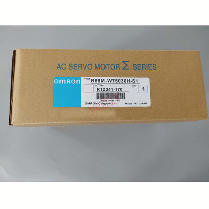 new Omron R88M-W75030H-S1 AC Servo Motor