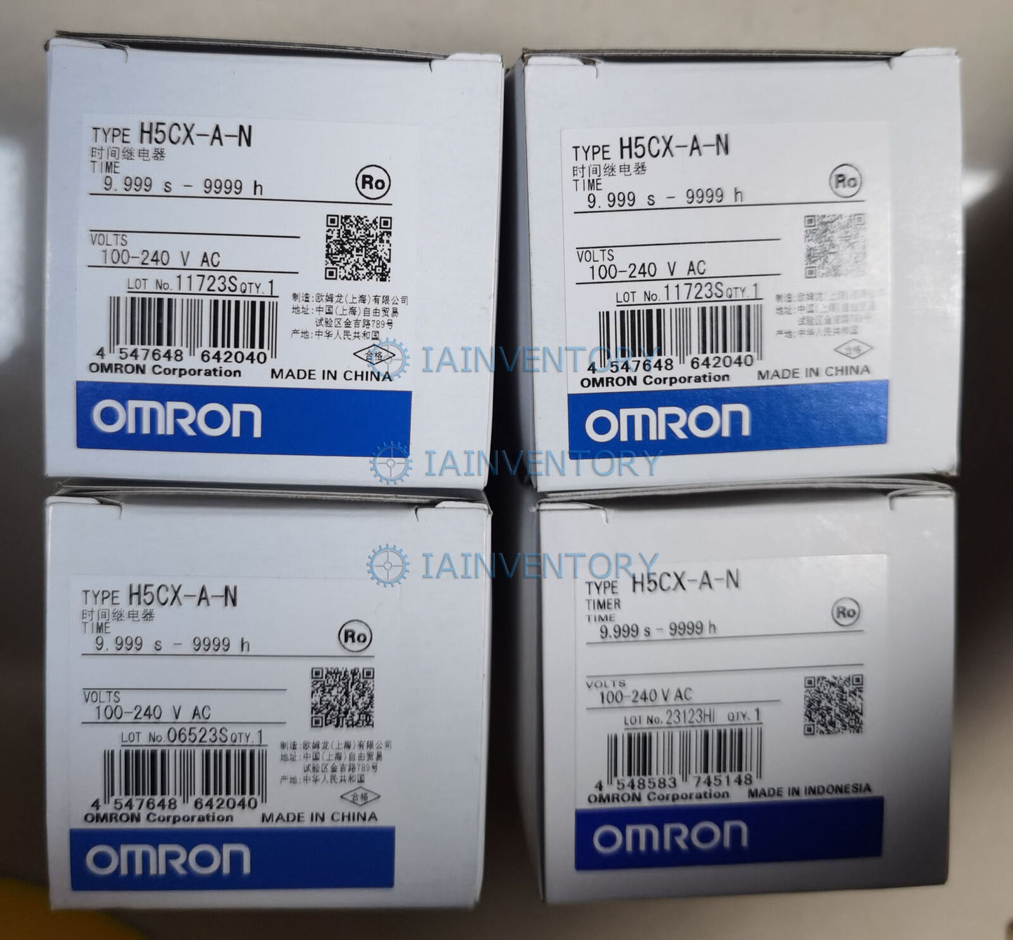 OMRON H5CXAN Timer, 100-240V AC Timer, Fast - OMRON