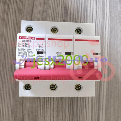 Delixi-DZ47 -125 3P 1pcs switch breaker 125A