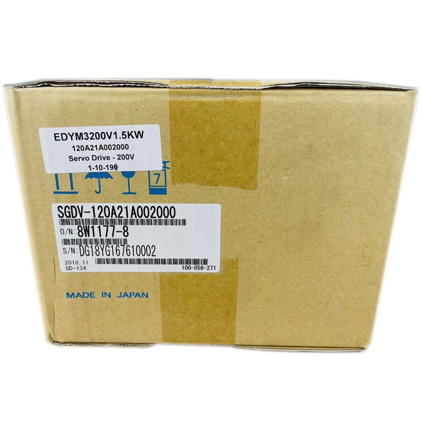 Yaskawa SGDV-120A21A002000 Servo Driver In Box 1PCS - YASKAWA
