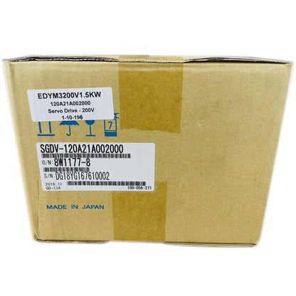 Yaskawa SGDV-120A21A002000 Servo Driver In Box 1PCS - YASKAWA