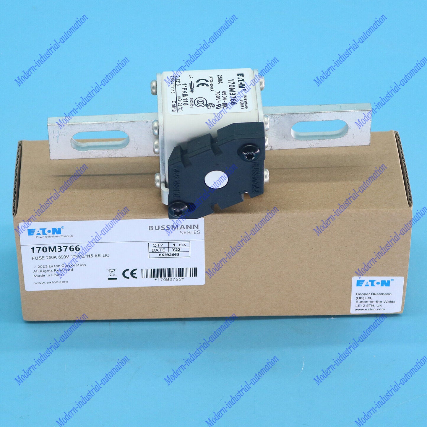 new 1PC BUSSMANN 170M3766 250A 690V FUSE - BUSSMANN