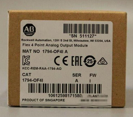 Factory Sealed 1794OF4I Flex 4-Point Analog Output Module - FLEXTRONICS