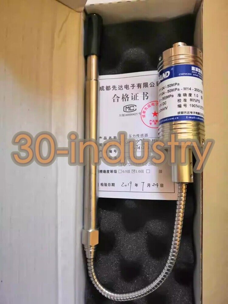 PT124B-111T-1/2-152-J 0-50 MPa Pressure Sensor 5 Pin 24V DC - INDUSTRIAL-SENSORS.COM