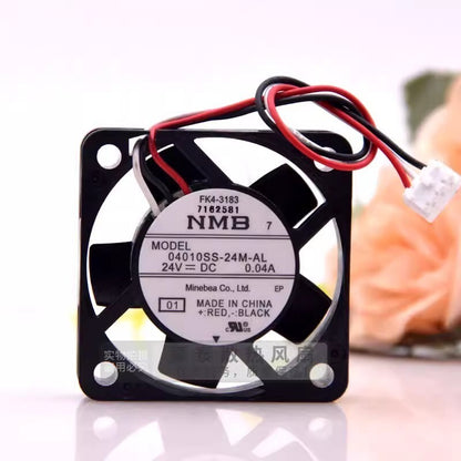 NMB 04010SS-24M-AL 4010 DC24V 0.04A 4CM 3-Pin Inverter Cooling Fan