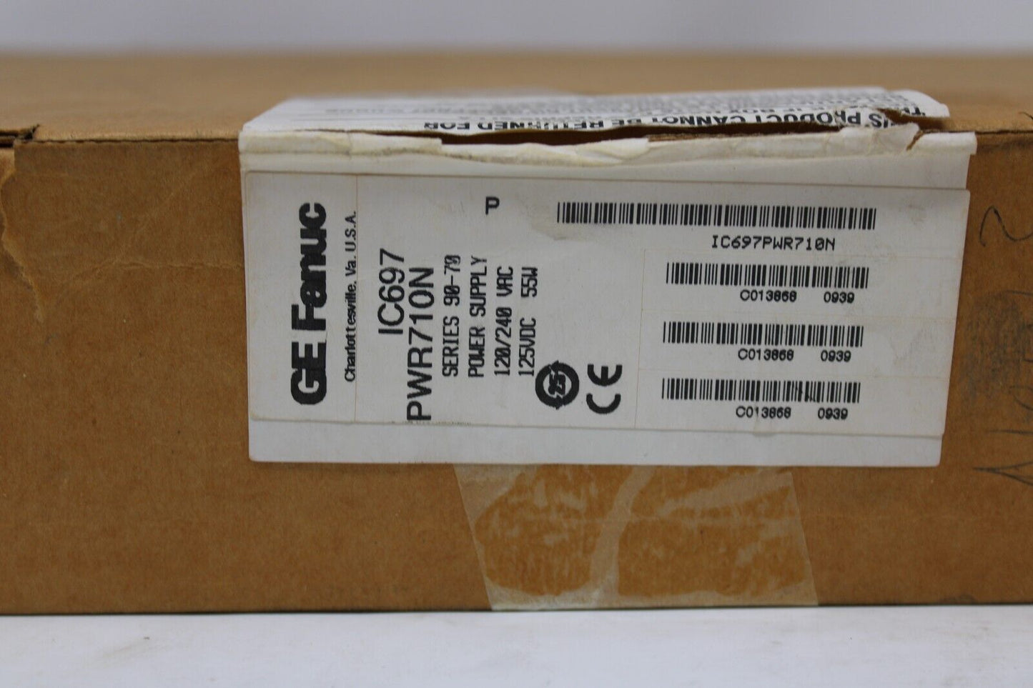 new GE Fanuc IC697PWR710N Power Supply Module - GE FANUC