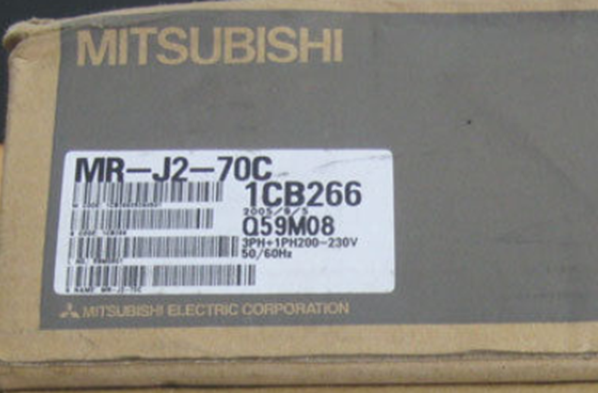 MITSUBISHI AC SERVO DRIVER MRJ270C, High-performance industrial servo motor driver for automation and control applications - MITSUBISHI