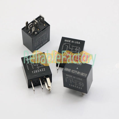 .4Pcs OMRON G8HE-1C7T-R1-DC12 12VDC Relay 40A 12V 5Pin G8HE1C7TR1DC12