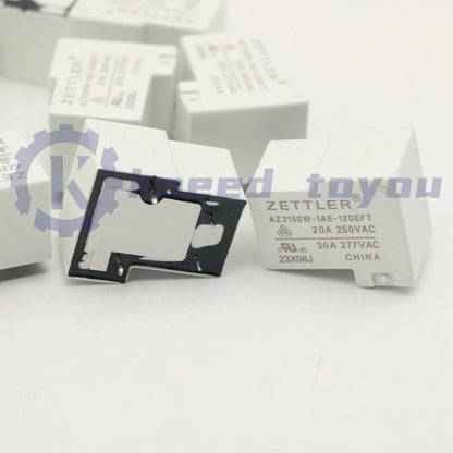 10PCS ZETTLER AZ2150W-1AE-12DEFT 12VDC Automotive Relay 20A 250VAC 4Pins US