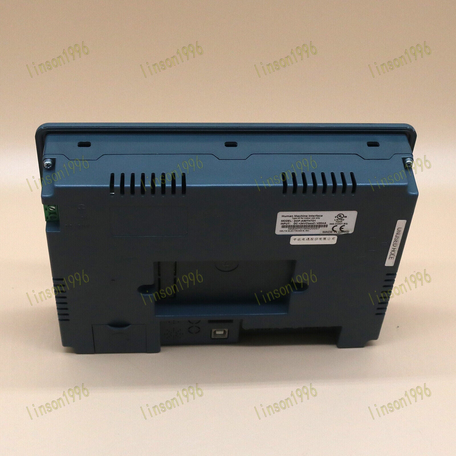 used One Delta DOP-A80THTD1 Touch Screen Display Tested In Good - ONEDELTA