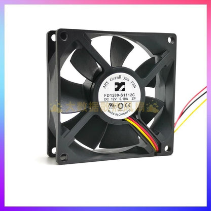 ARX FD1280-S1112C 8025 DC12V 0.19A 8CM 3-Wire Inverter Cooling Fan