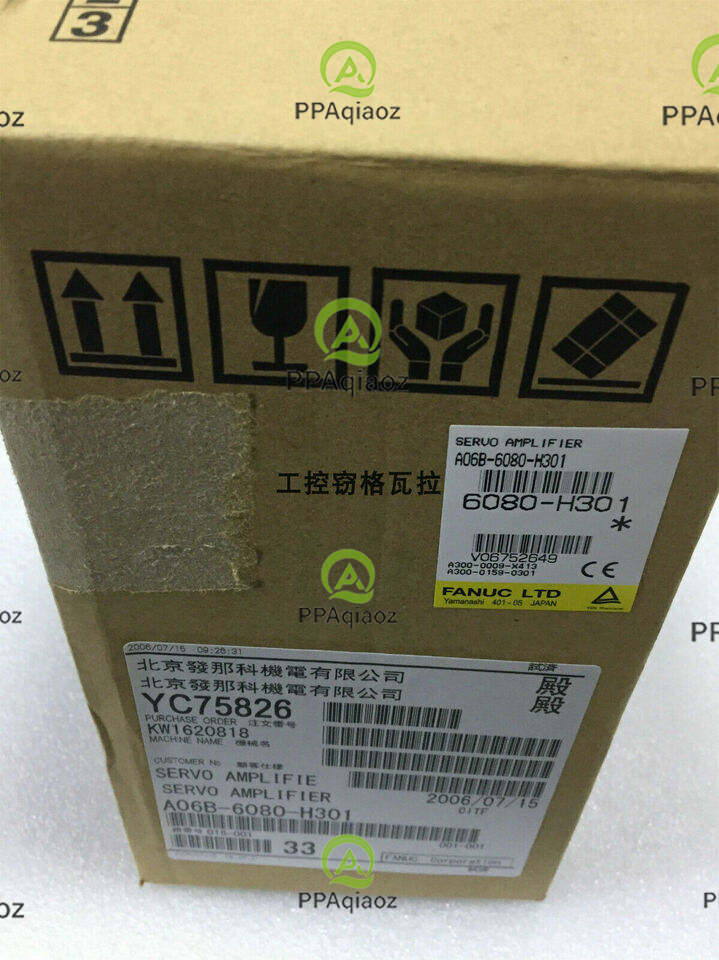Fanuc A06B-6080-H301 Servo Drive Amplifier 1Pcs Fast delivery - FANUC