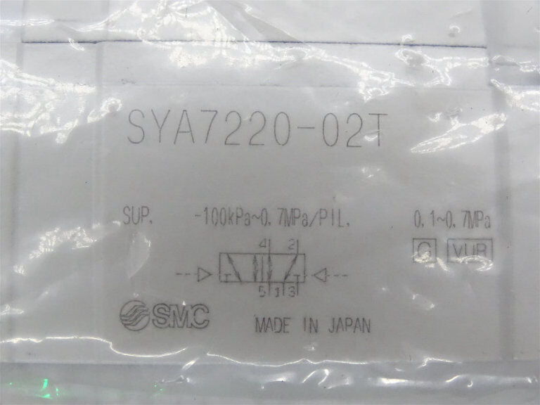 SMC SYA7220-02T VALVE | SMC SYA7220-02T VALVE | SMC SYA7220-02T VALVE | SMC SYA7220-02T VALVE | SMC SYA7220-02T VALVE - SMC