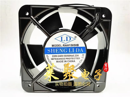 LD RAH15050B 220V-240V 0.23A 15CM High Airflow Metal Cooling Fan
