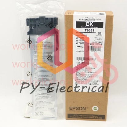 1PCS T9681 Black Ink Cartridge For Epson WF-M5799a M5799 WF-M5299a M5299