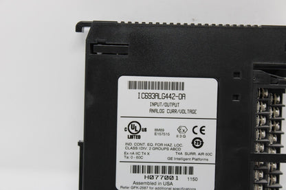 used GE Fanuc IC693ALG442-DA Analog Module *No Door* - GE FANUC