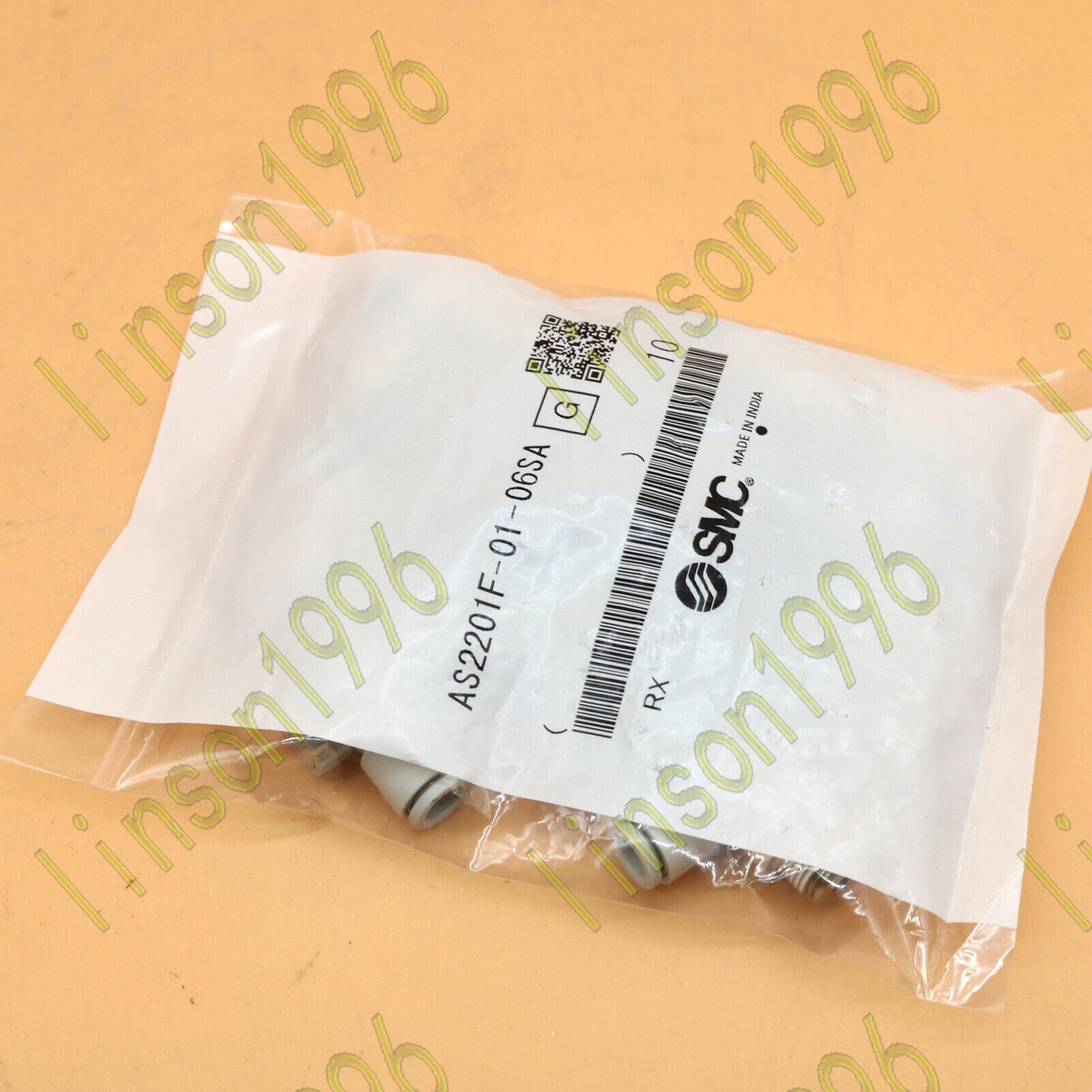 10-Piece Bag SMC AS2201F-01-06SA Flow-Limiting Valve - SMC
