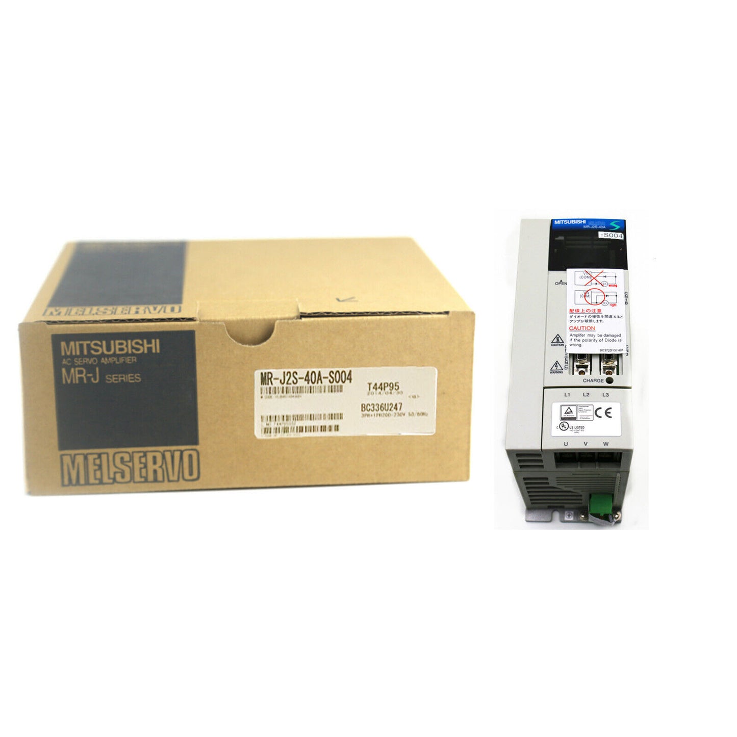 MITSUBISHI MR-J2S-40A-S004 Servo Drive - MITSUBISHI