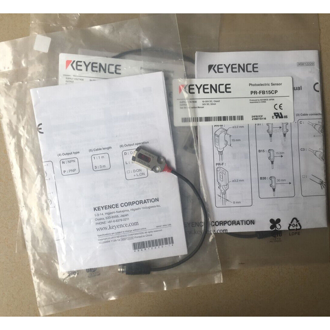Keyence PR-FB15CP Laser Sensor - KEYENCE