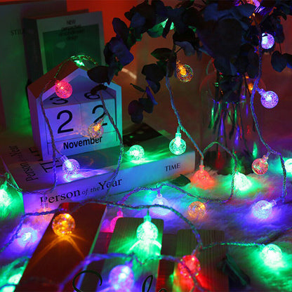 6 meters 40 LED USB Crystal Ball String Lights Garden Party Holiday House Decor