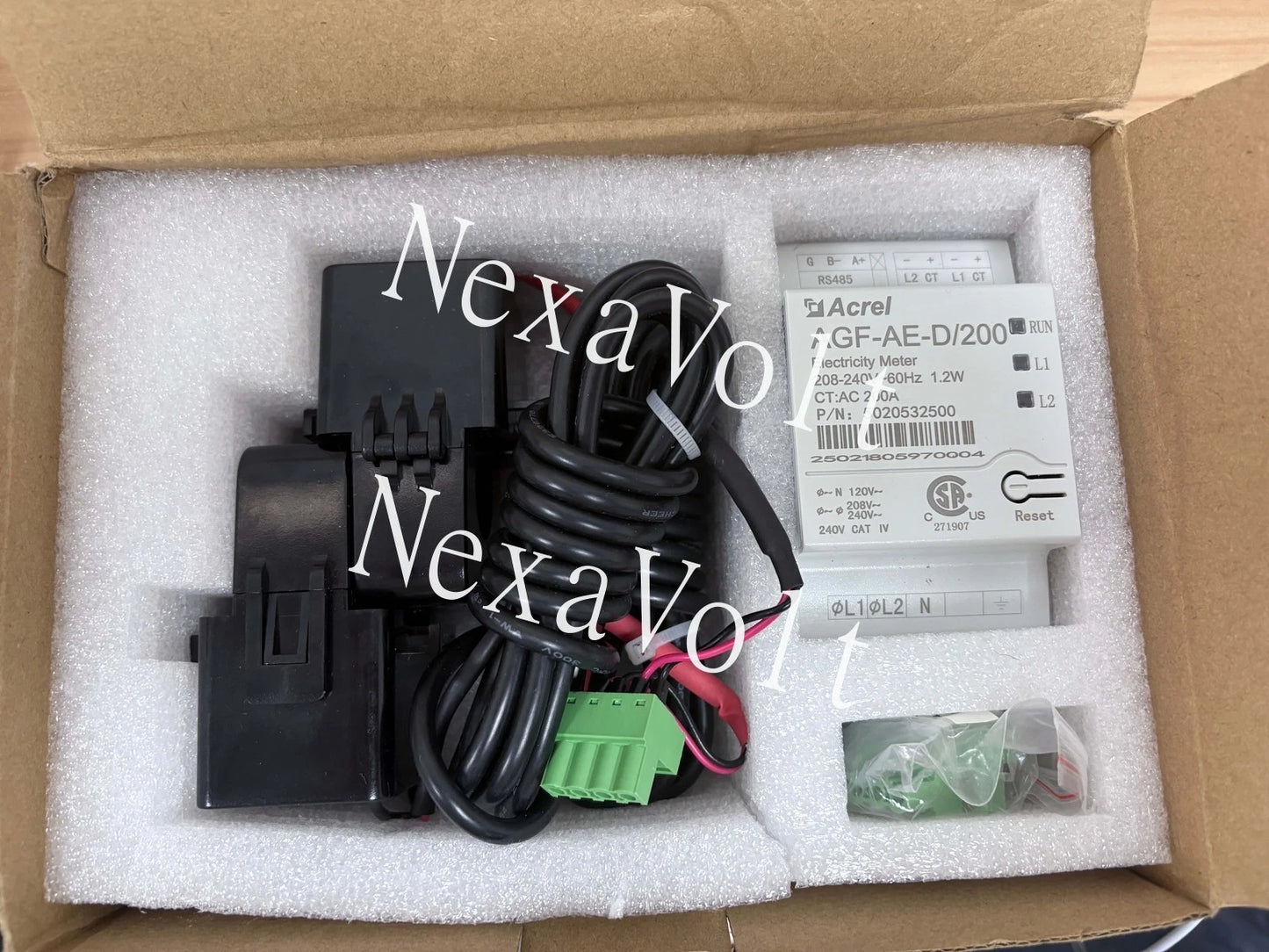 1pc for Electricity Smart Meter AGF-AE-D/200 208-240V 60Hz 1.2W