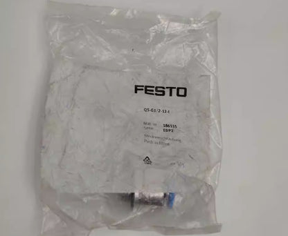 10PC  FESTO QS-G1/2-12-I 186115 Free shipping