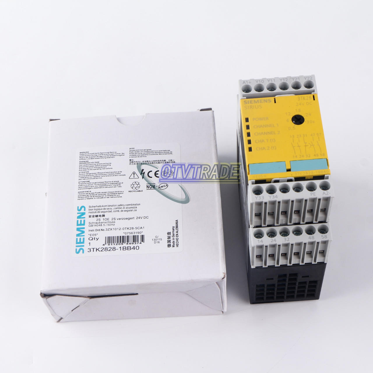 new 1PCS Siemens safety relay 3TK2828-1BB40