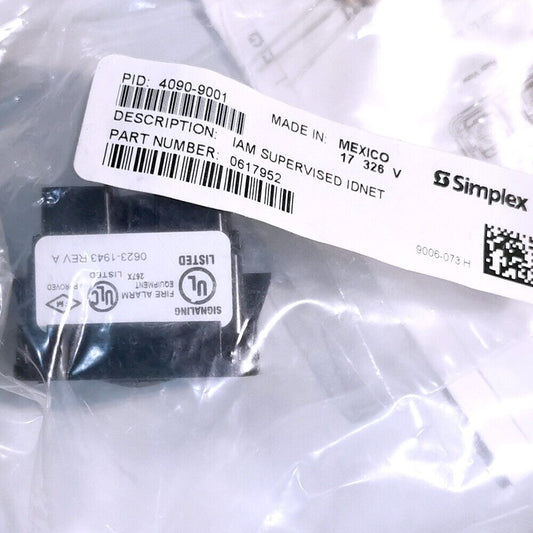 NEW SIMPLEX 4090-9001 IDNET SUPERVISED IAM MODULE - SIMPLEX