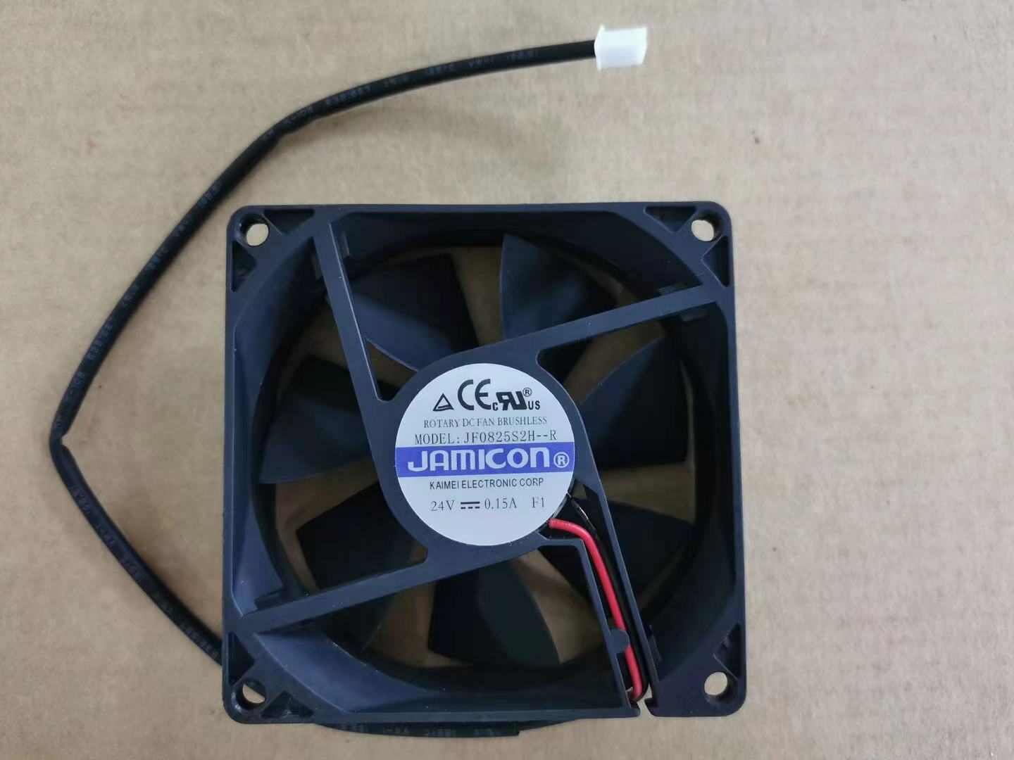 new Jamicon JF0825S2H Server Fan DC 24V 0.15A 80*80*25mm 2Pin - JAMICON