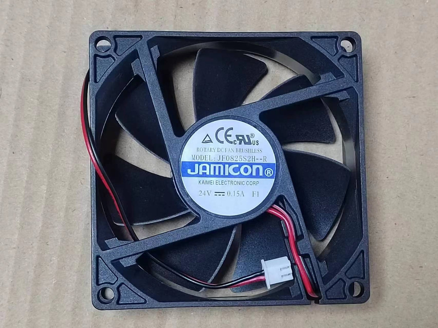new Jamicon JF0825S2H Server Square Fan DC 24V 0.15A 80*80*25mm 2Pin