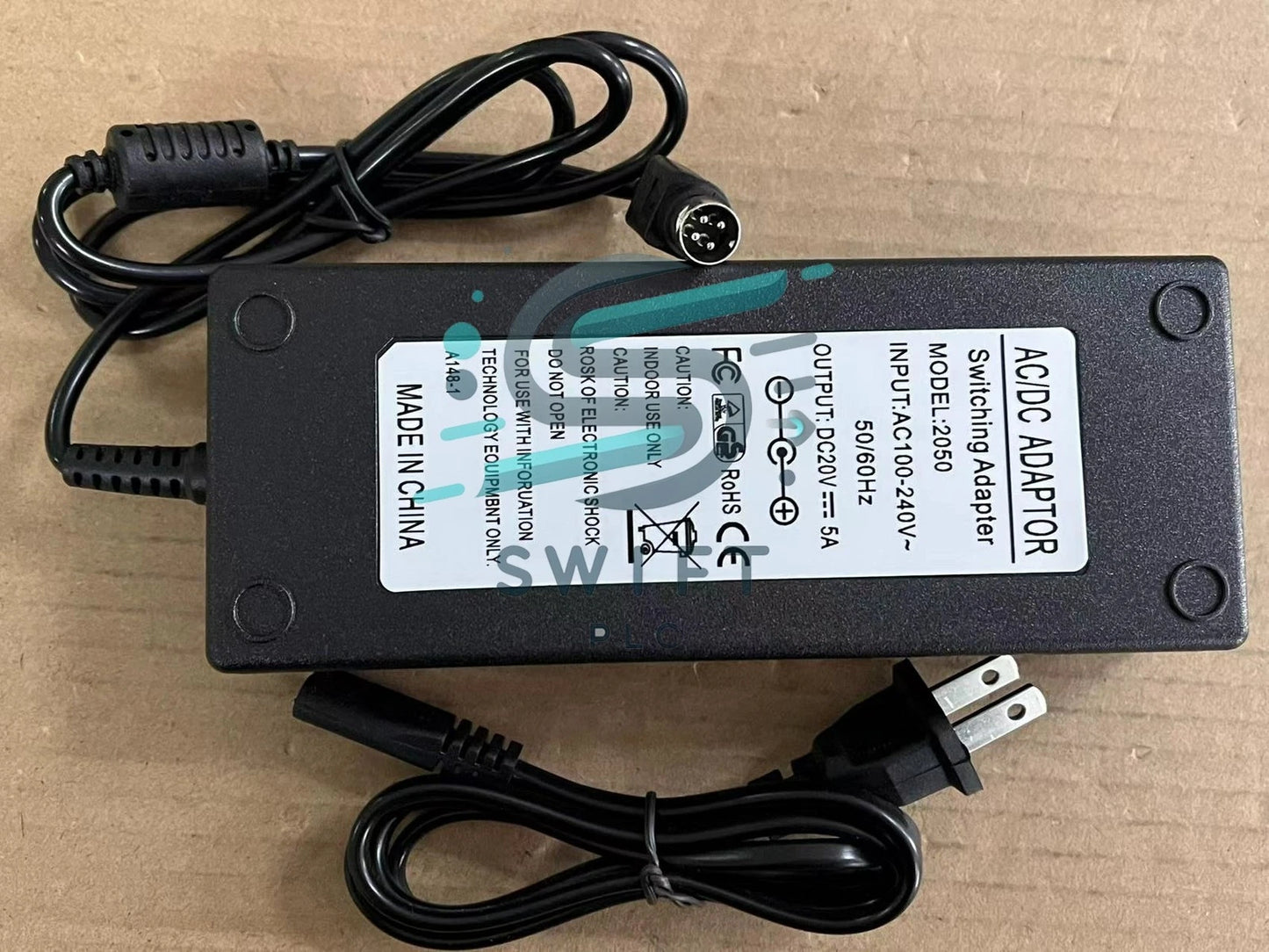 Applicable For GE vivid i Color Ultrasound Charger Adapter TWADP100 4pin US Plug