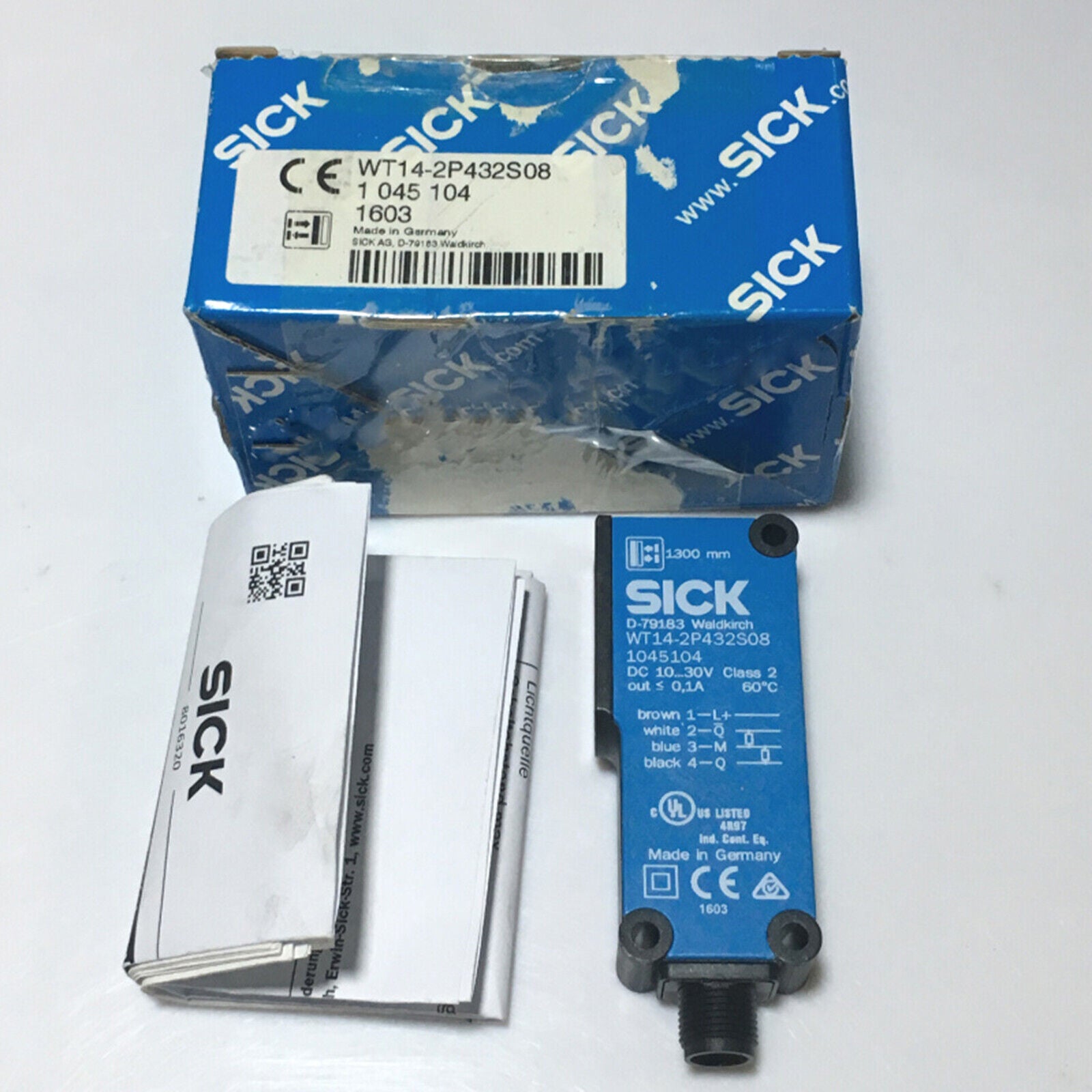 new 1 piece   sick sensor 1045104 WT14-2P432S08 ship