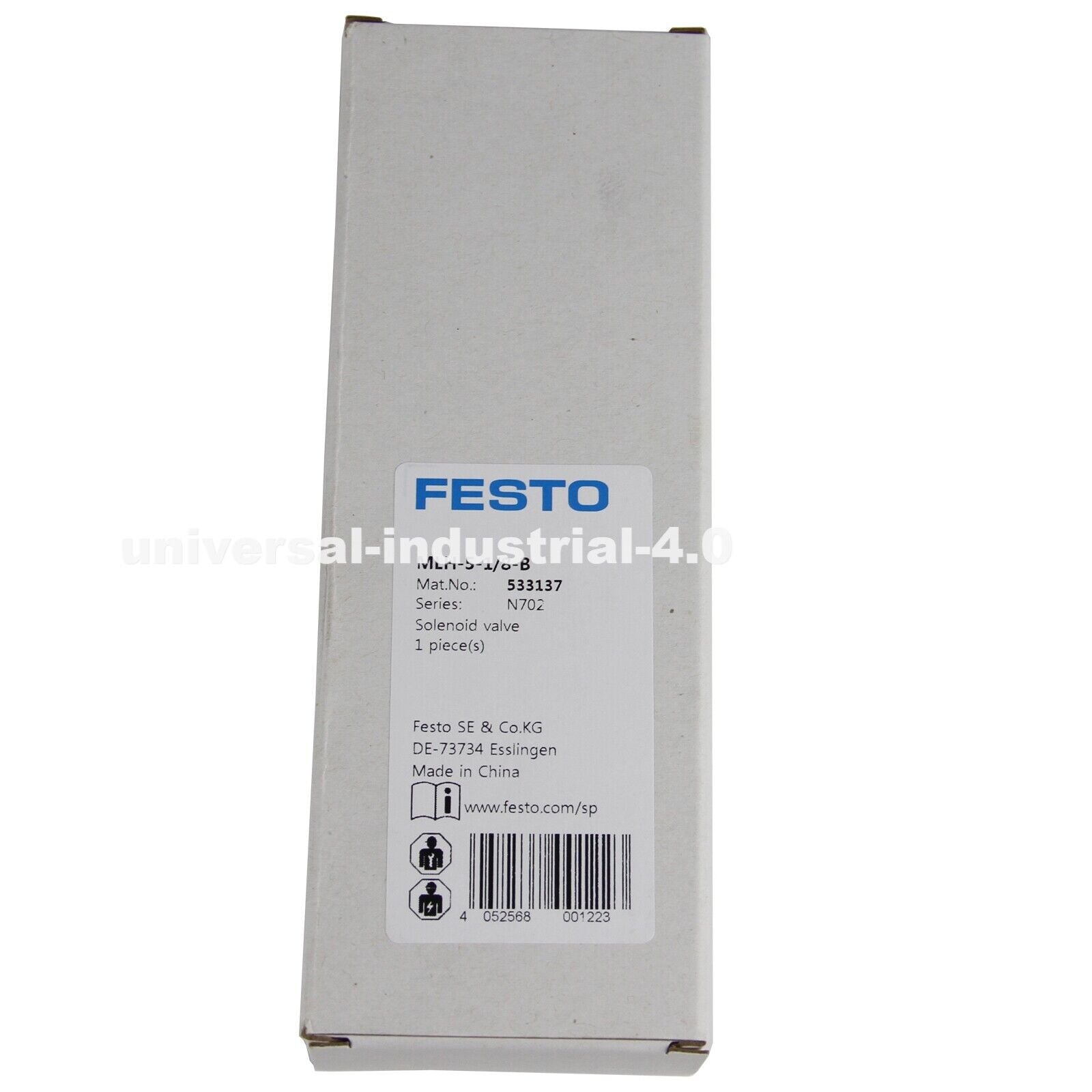 FESTO MLH-5-1/8-B 533137 Solenoid Directional Control Valve - FESTO