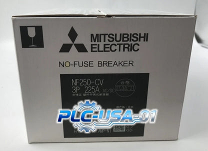 1PCS Mitsubishi NF250-CV Circuit Breaker 3P 225A Fast shipping