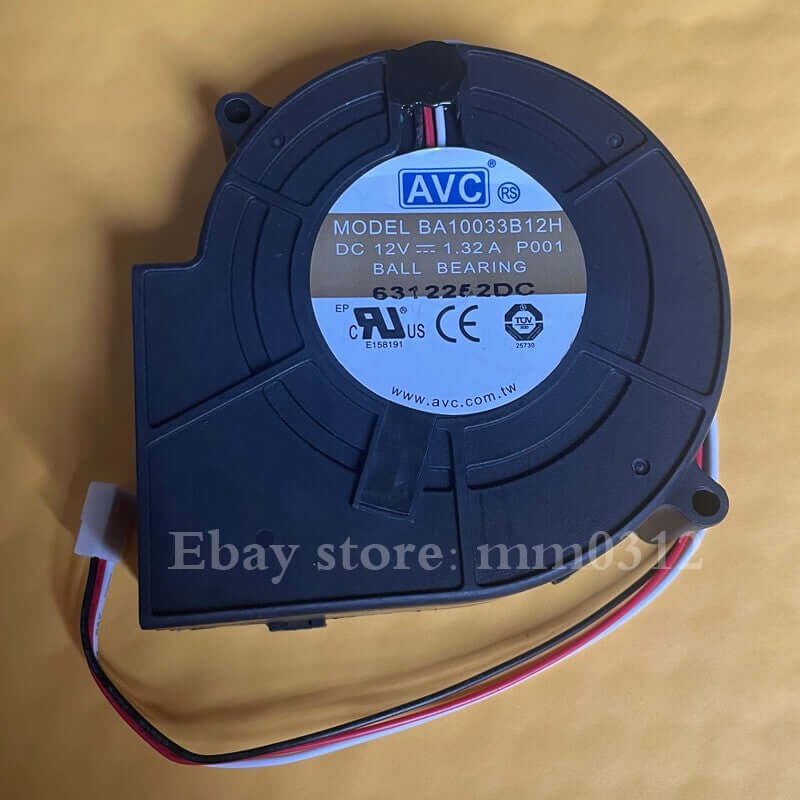 new AVC BA10033B12H DC12V 1.32A 9733 centrifugal turbo blower fan