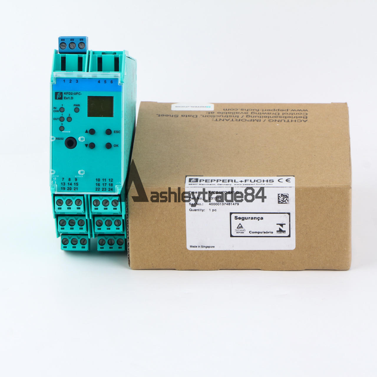 1PC PEPPERL + FUCHS KFD2-UFC-EX1.D Safety Barrier