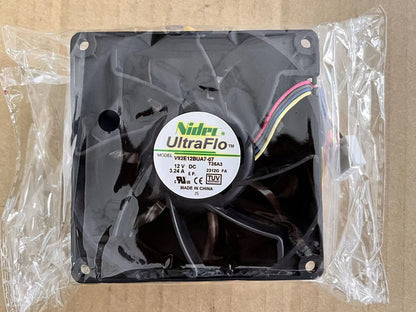new 1 PCS NIDEC Fan V92E12BUA7-07 DC12V 3.24A 92*92*38mm 4 PIN