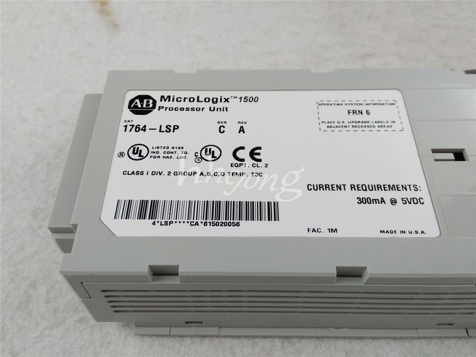 Allen-Bradley 1764-LSP Processor Unit Ser C Rev A FRN 6 - ALLEN-BRADLEY