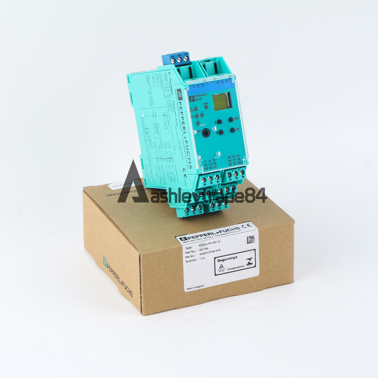 1PC PEPPERL + FUCHS KFD2-UFC-EX1.D Safety Barrier