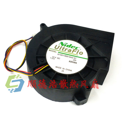 1pcs  Nidec G10D13BS18AZ-57 9733 13V 1.2A high air volume fan